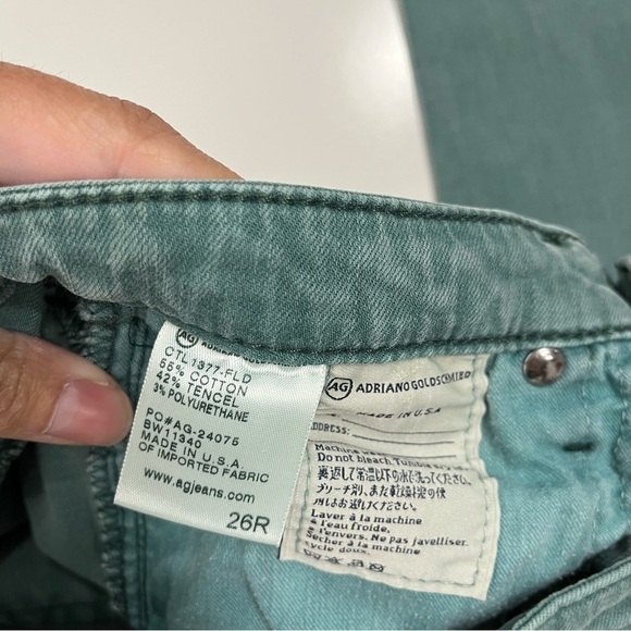 AG Adriano Goldschmied jeans the Stevie ankle  size 26R - Picture 6 of 7